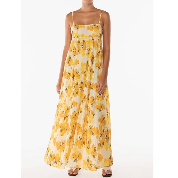 NWT Peony Citrus Weekend Maxi Size S - Picture 4 of 7